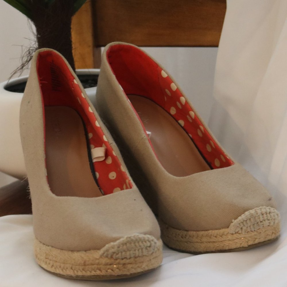 Tan Merona Wedges
